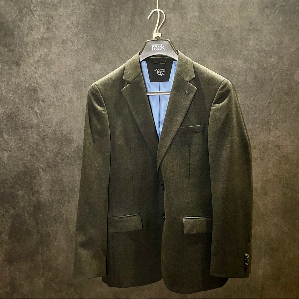 Original Penguin Dark Grey Separates Suit – 38R Jacket, 32x30 Pants